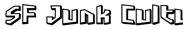 SF Junk Culture font preview